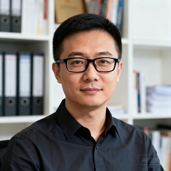 澳客创始人兼CEO张明远的正面半身照，他穿着深色衬衫，戴着黑框眼镜，背景是办公室书架，表情沉稳自信